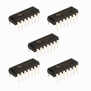 geeta enterprises LM324 quad op-amp TI DIP14 orignal IC pack of 5 pcs Electronic Components Electronic Hobby Kit