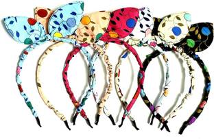 Shree Raghuvar Rabbit Ear Random Colour & Print Rubber Band