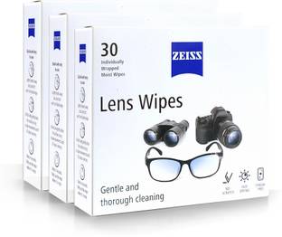 ZEISS Pre-Moistened Lens Cleaning Wipes  Lens Cleaner