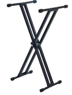 BLUEBERRY Adjustable Digital Portable Keyboard, Double Braced Keyboard Stand