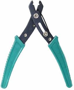 TAPARIA Wire Stripper for Electronics and Electrical Works (Pack Of 1) Combination Snap Ring Plier