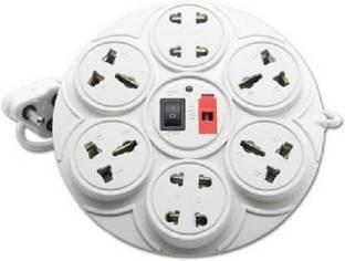 D-DEVOX BS7+7 Electric UNIQUE 7+7 White Extension 7 Socket 6  Socket Extension Boards