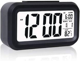 Ranisati Digital Black Clock