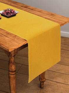 Flipkart SmartBuy Yellow 152 cm Table Runner