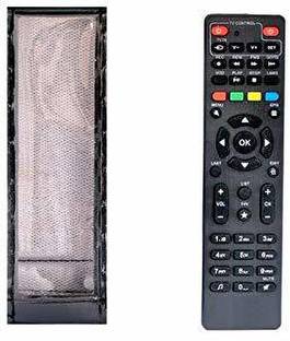 LUNAGARIYA Flip Cover for Protective Cover for GTPL HD SETTOP Box Remote Control,PU Leather Cover Holder