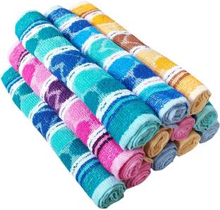 Feather Green Dry Cotton Cleaning Cloth
