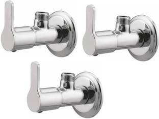 Floyd FCEFN2DDFTZYENPY_PC3 Angle Valve EVA Brass Chrome Plated/Angle Cock For Bathoom/Bathroom Taps/Angle Valve Stop Cock/Angle Valve For Geyser And Wash Basin Connection PC3 Basin Mixer Faucet