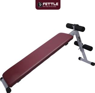 FETTLE FT-091 Utility Bench For Sit Ups And Abs Exercise Abdominal Fitness Bench