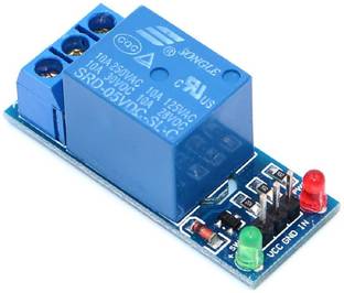 Diycart 5V Single Channel Relay Module for Arduino and Raspberry Low Level Trigger Electronic Components Electronic Hobby Kit