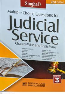 Mcq Questions For Judicial Service Chapterwise And Topic Wise 2nd Edition Vol-3