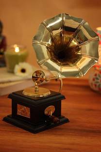 RUSHVILLE Brass Gramophone