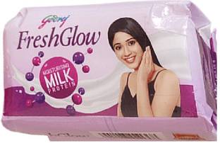 Godrej नंबर 1 फेयरनेस फेयर ग्लो फेयरनेस + प्रोटीन्स सोप 75g पैक ऑफ 2