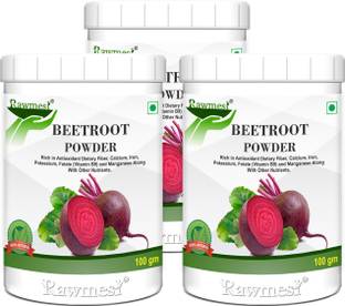 Rawmest Pure Ayurvadic Beetroot Powder| High Source Of Dietry Fiber| High In Calcium & Iron