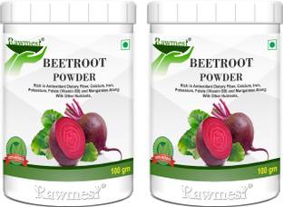 Rawmest Pure Ayurvadic Beetroot Powder| High Source Of Dietry Fiber| High In Calcium & Iron