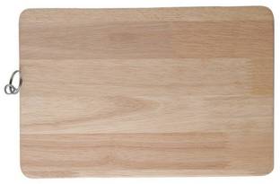Xudo Kitchen Vegetable, Fruits, Meat, Cheese and Serving Tray Wood Cutting Board (Beige Pack of 1) Cutting Board for Kitchen/Chopping Board Wooden Wooden Cutting Board