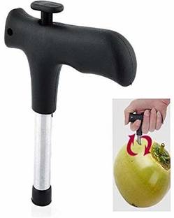 Life Boost Coconut Opener Bundle Drill Cutter Cleaning Stick Tap Hot Straight Peeler Coconut Grater & Slicer
