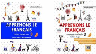 Apprenons Le Francais French Workbook 03: Educational Book&Apprenons Le Francais French Textbook 03: Educational Book (Set Of 2 Books)