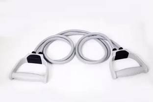 COGNANT SPORTS & FITNESS Double Cord Exercise Tube for Yoga / Aerobics & Fitness Resistance Tube