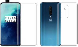 ELEF Front and Back Tempered Glass for OnePlus 7T pro Front And Back Crystal Clear Scrren Protector Tempered Glass