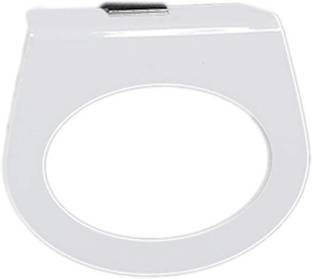 Sarvatr by Acrylic Hand Towel Hanger Hand Towel Ring Towel Bar (Round Towel Ring) 0109 White Towel Holder