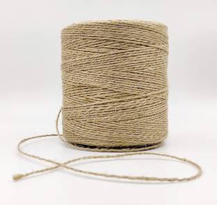 Bobbiny 2 Ply Strong Natural Jute Twine String 250 Meters Thick and Strong for Craft .