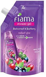 FIAMA Shower Gel Refill Pack Blackcurrant & Bearberry 400ML (1)