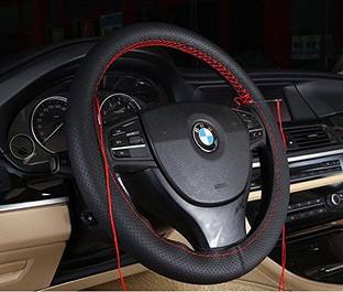 s mangalam Hand Stiched Steering Cover For BMW X5