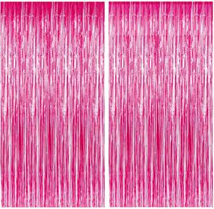 SOI Pink Foil curtain