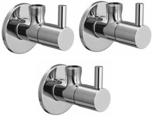 Floyd FLY Angle Cock Square with Wall Flange/ Angular Stop Cock Wash Basin Tap Angle Valve for Bathroo...