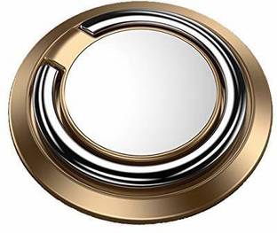 befunky Cell Phone Ring, Phone Holder & Stand, KolorFish 360 Rotation Thin Universal Phone Finger Ring Kickstand, Anti-Fall Phone Grip Compatible with Mobile Phone,Tablet,Phone case (Magnet Gold) Mobile Holder