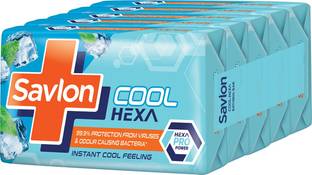 Savlon Cool Hexa Bathing Bar with Instant Cool Feeling