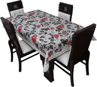 Star Weaves Polyester 4 Seater Printed Table Cover