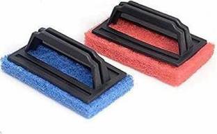 NIMJE Tile cleaning multipurpose scrubber Brush with handle Coconut Fiber Wet Brush