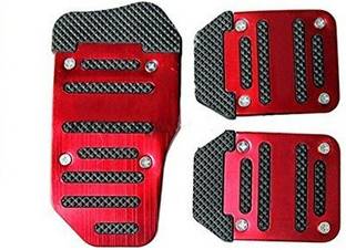 ACCESSOREEZ ANTI SLIP CAR PEDAL KIT 01 RED Car Pedal