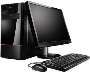 ASSEMBLD ASSEMBLED I3 2400 Core i3 (8 GB DDR3/256 GB SSD/Windows 10 Home/2 GB/18 Inch Screen/ASSEMBLED DESKTOP) with MS Office