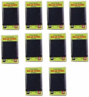 MELODY's Mini Solar Panel 5V-80mA Rating for Science Projects Application.Set of 10 Electronic Components Electronic Hobby Kit