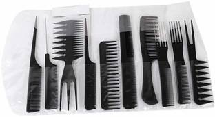 Ayek 10 Pcs Hair Comb Hair Combo (Black)