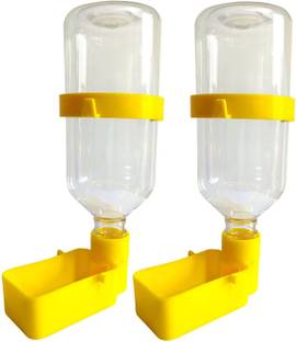 Sky Birds Plastic Cage Outdoor Balcony Water and Food Feeder 500 ml (Size 22 cm) Balcony Bird cage and Out Door Tree Bird Feeder (Pack of 2) bottle Plastic Pet Bowl & Bottle
