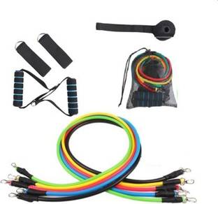 GJSHOP Exerciser rope 5pcs resistant band fitness tube stretching rope Resistance Tube