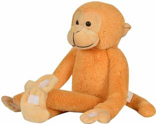 Wrodss Long Monkey Stuffed Soft Toy - 52 Inch (Brown) - 52 inch (Brown)  - 52 cm