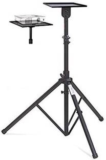 Moiz Projector Floor Stand Min.4ft - Max 6ft Adjustable from The Ground with Grip Belt (Tripod stand) Tripod