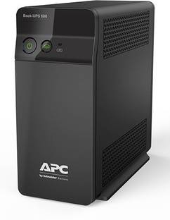 APC BX600C-IN 230 V Line-interactive Tower Model UPS with Overload Protection 3 Outlet Plugs