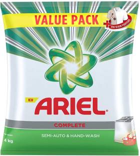 Ariel Complete Value Pack Brilliant Semi-Auto & Hand-Wash BOGO Detergent Powder