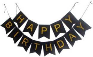 FANEX Happy Birthday Banner Banner