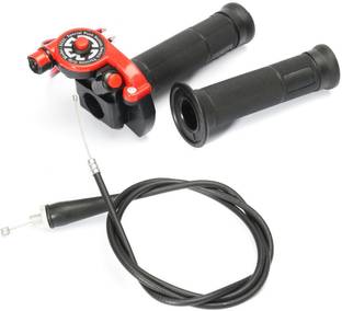 Vagary Bike Twist Quick Throttle Grip With Cable Handlebar Handle Bar Grip For Universal For Bike Universal For Bike
