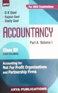 ACCOUNTANCY Part A Volume 1 Class XII