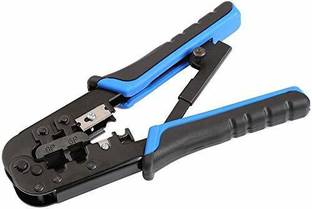 ULTRABYTES Modular Plug Crimper Dual-Modular 2-in-1 Crimping Tool 2-in-1 Crimping Tool Manual Crimper
