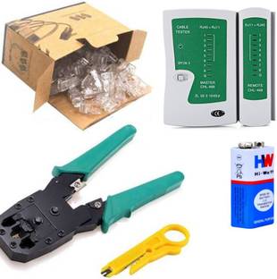 D.V TECH 3IN1 PROFESSIONAL SET OF CRIMPER TOOL SET OF CRIMPING TOOL Manual Crimper