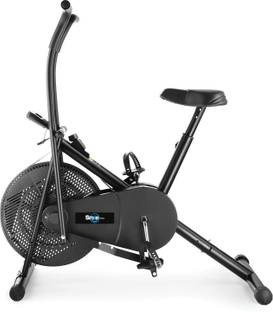 Smile Fitness Exercise Bicycle with Moving Handles Dual-Action Stationary Exercise Bike Dual-Action Stationary Exercise Bike