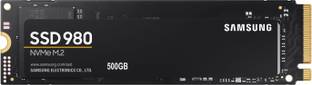 SAMSUNG 980 500 GB Laptop, Desktop Black PCIe NVMe Internal Solid State Drive (SSD) (MZ-V8V500BW)